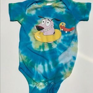 Courage the Cowardly Dog Baby Onesie or Shirt